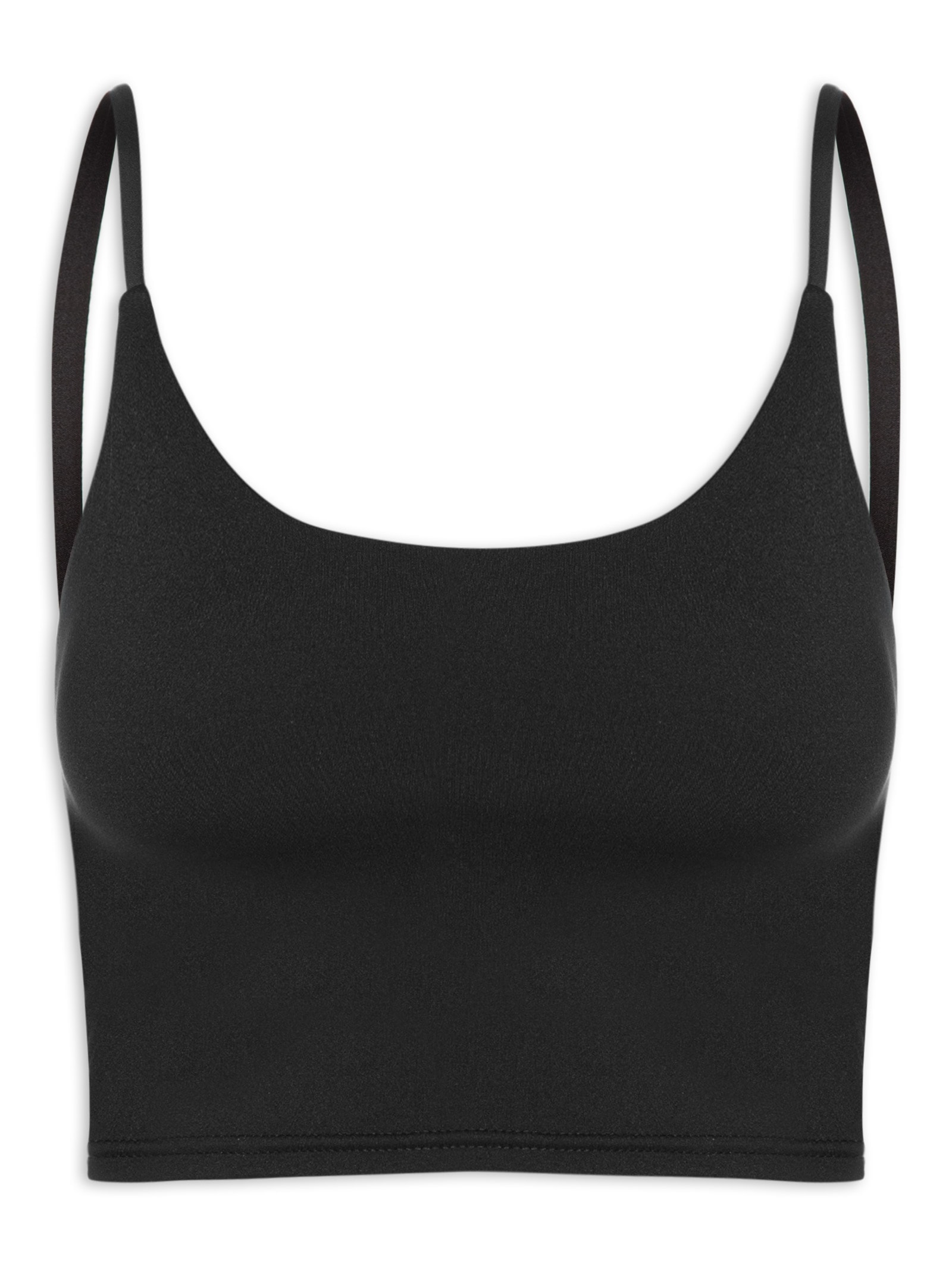 Top Fitness Alcinha Preto Basiq