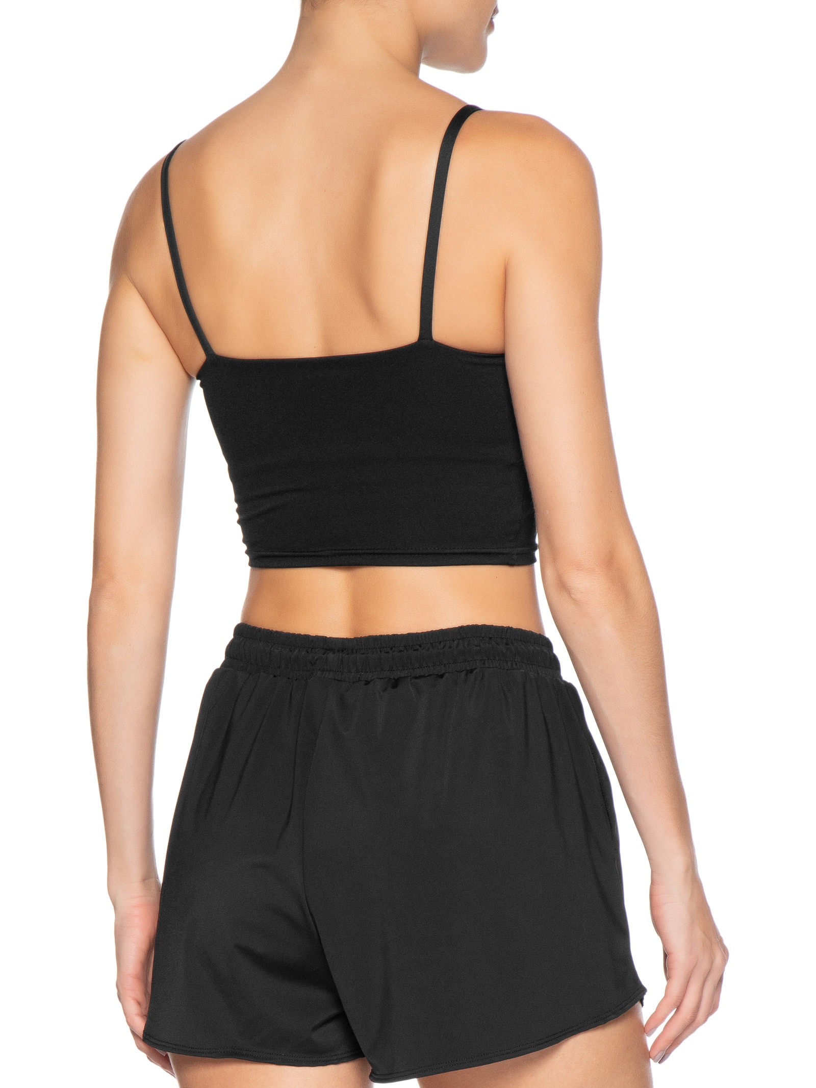 Top Fitness Alcinha Preto Basiq