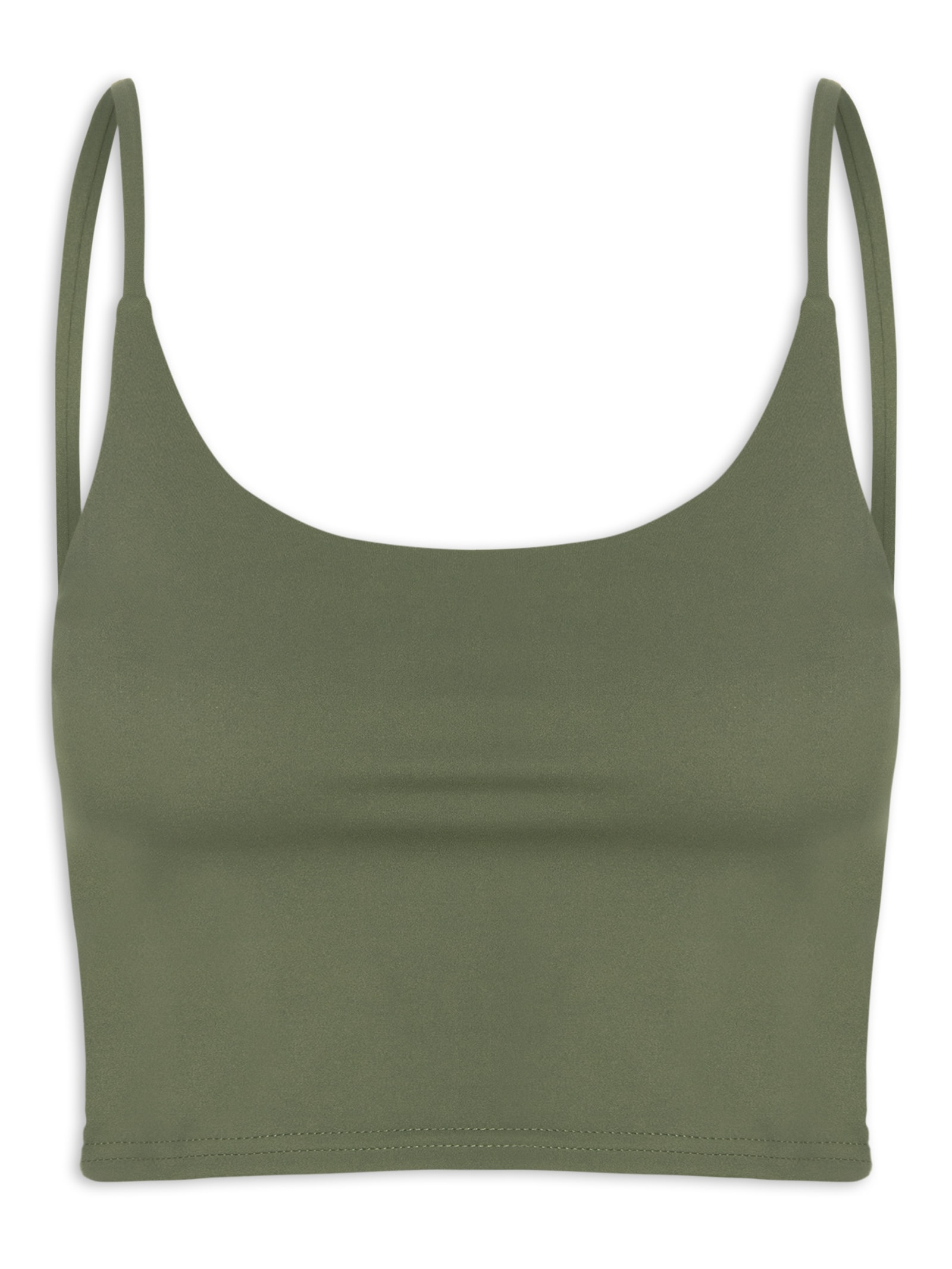 Top Fitness Alcinha Verde Basiq