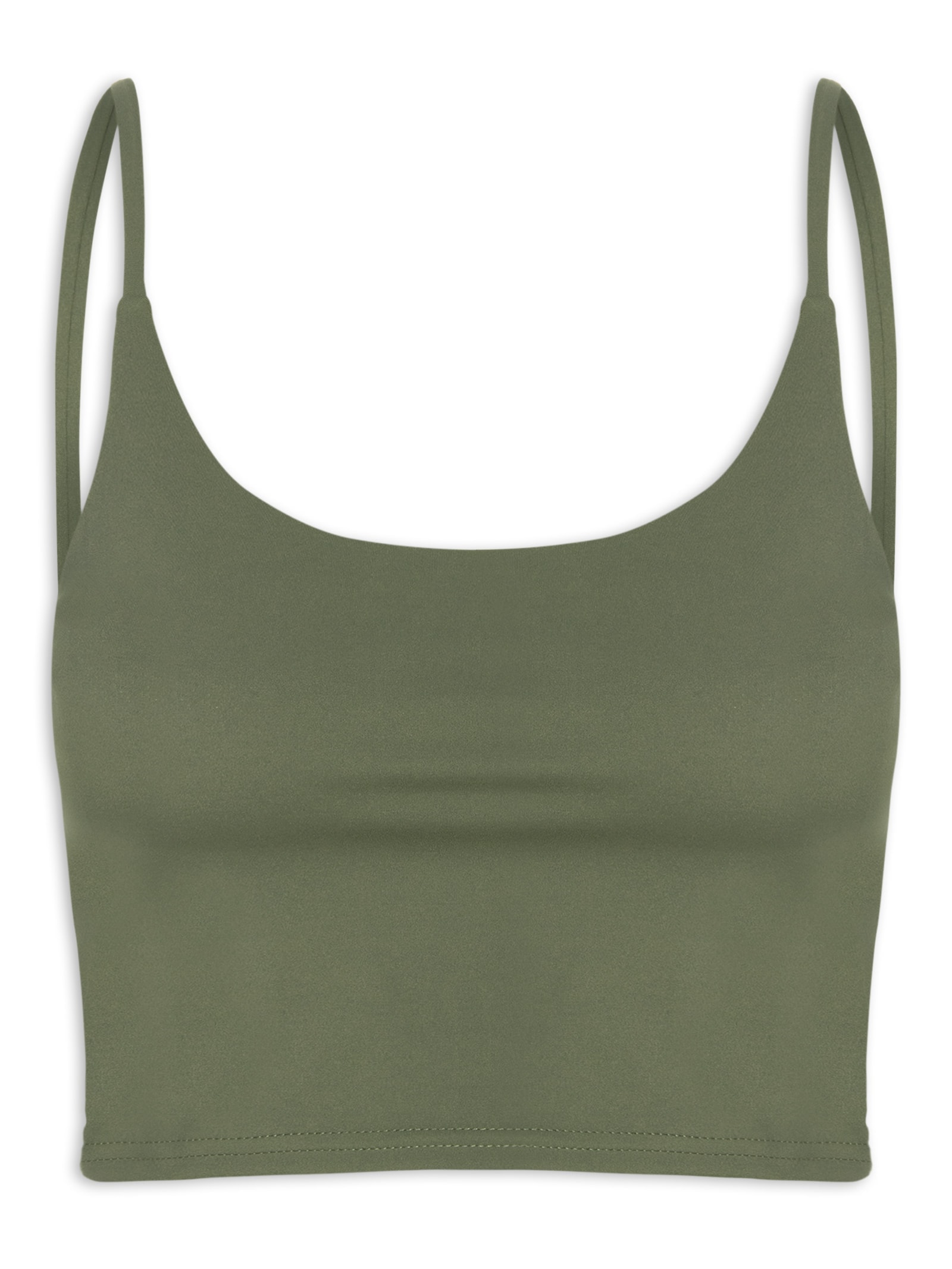 Top Fitness Alcinha Verde Basiq