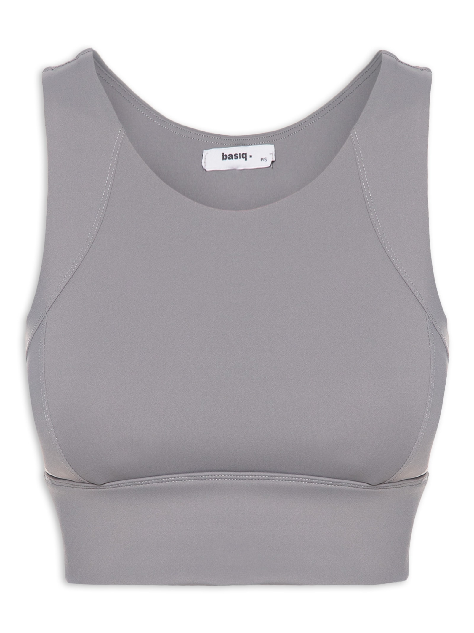 Top Fitness Nadador Cinza Basiq