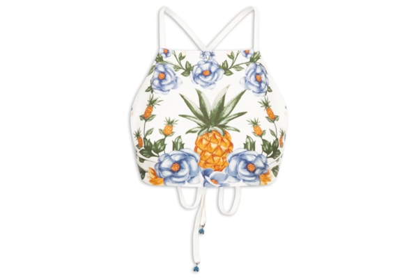 Top Floral Penelope - Branco