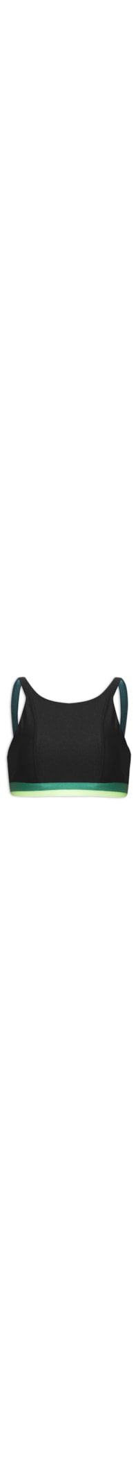 Top Frente Única Liso - Preto