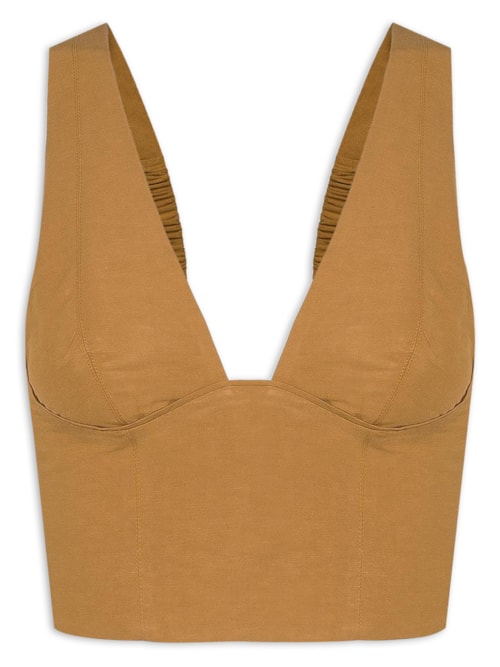 Top Gail - Marrom