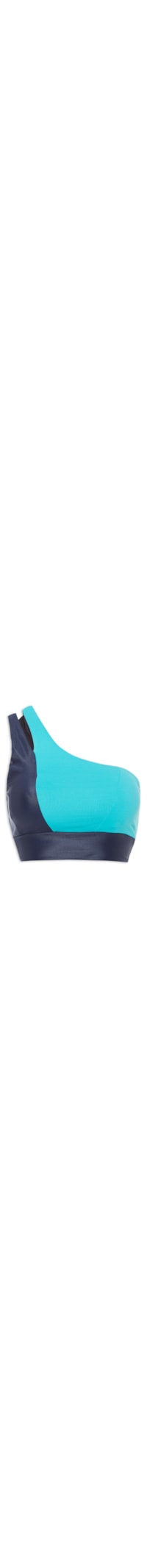 Top Glow Longline - Azul