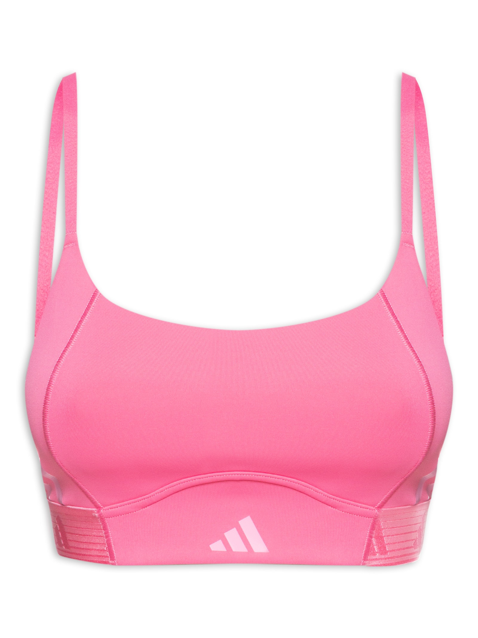 Top Hyperglam Suporte Leve - Adidas - Rosa