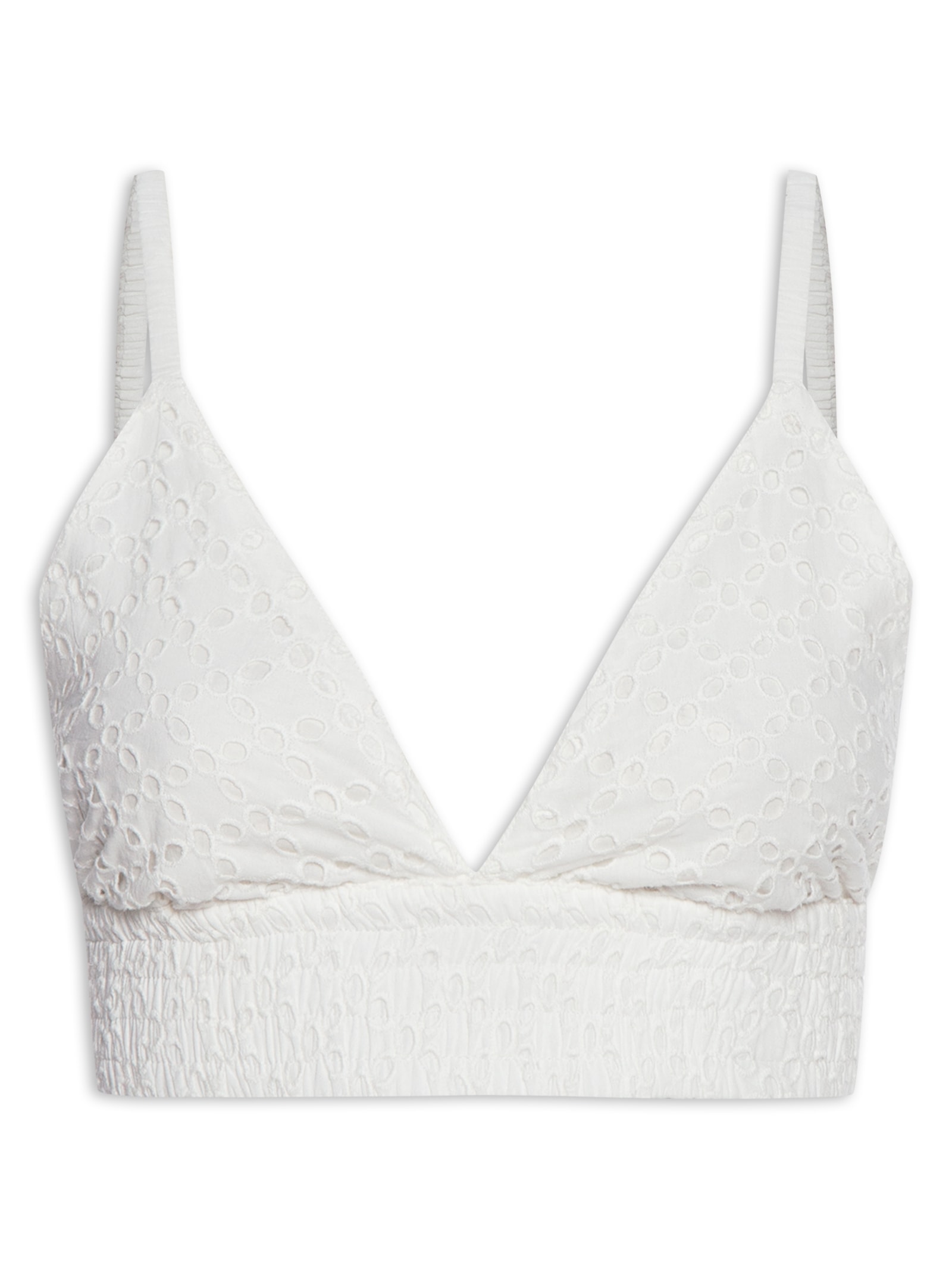 Top Laise Branco Dzarm