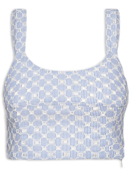 Top Laise Listrada – Azul