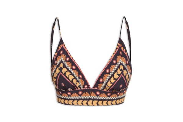 Top Lenço Lili - Preto