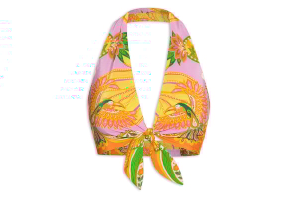 Top Lenço Tucano - Rosa