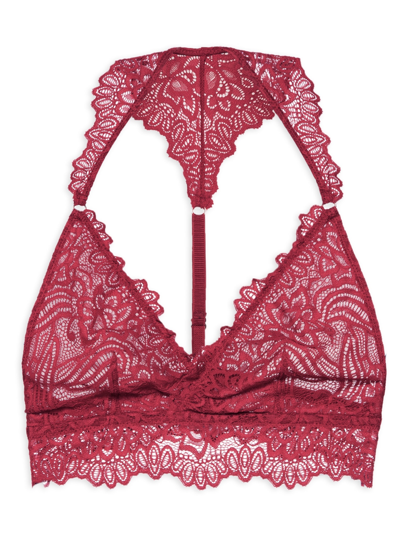 Top Leve Nadador Vermelho Valisere
