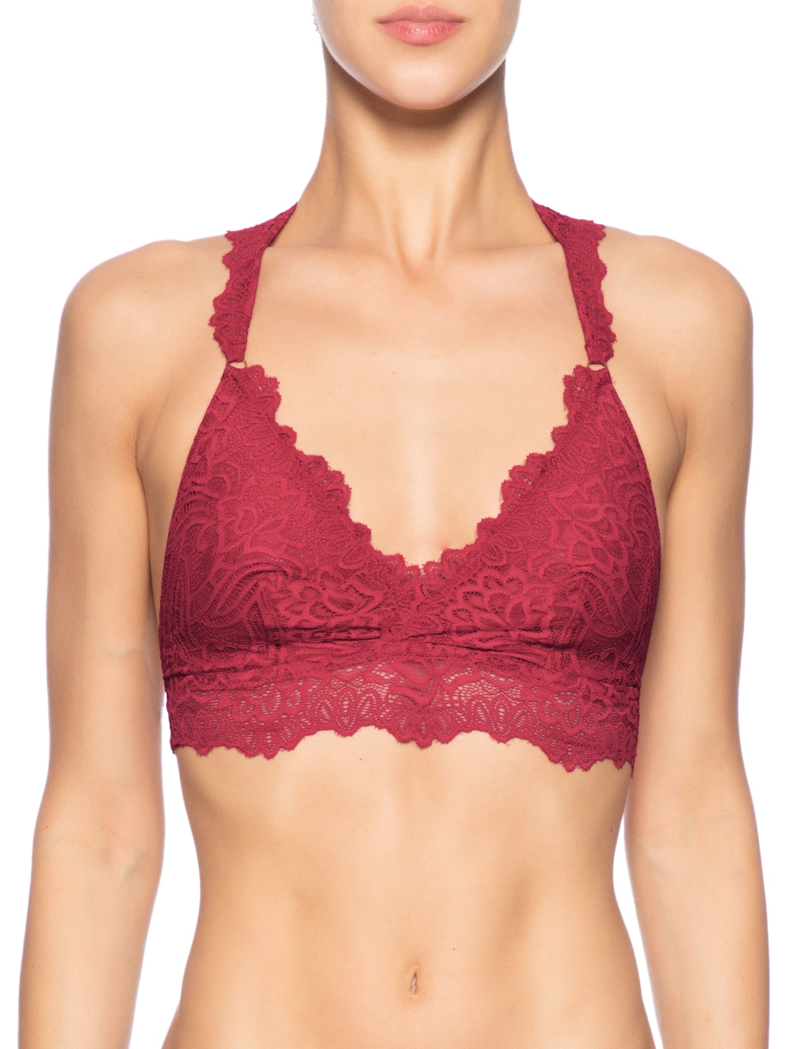 Top Leve Nadador Vermelho Valisere