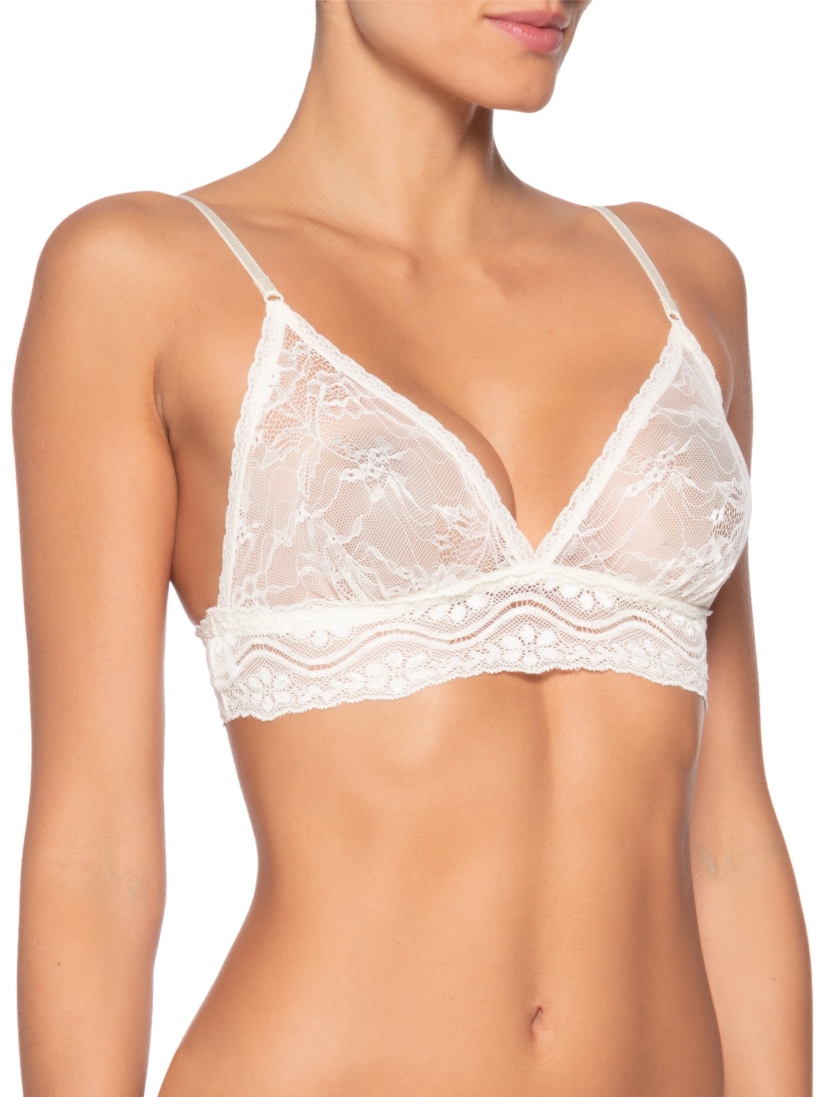 Top Leve Off White Valisere