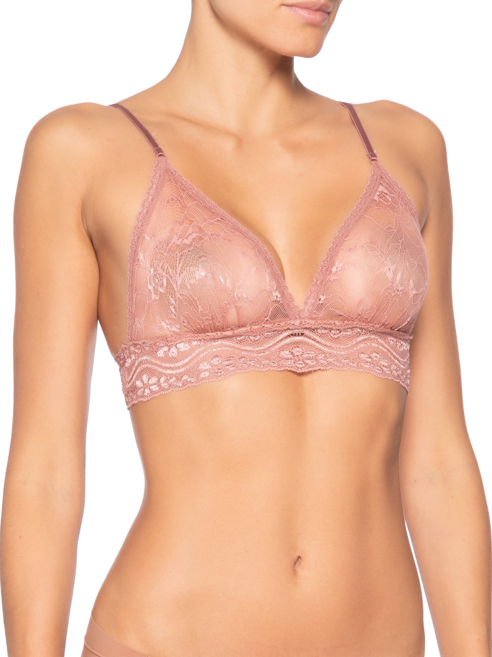 Top Leve Rosa Valisere