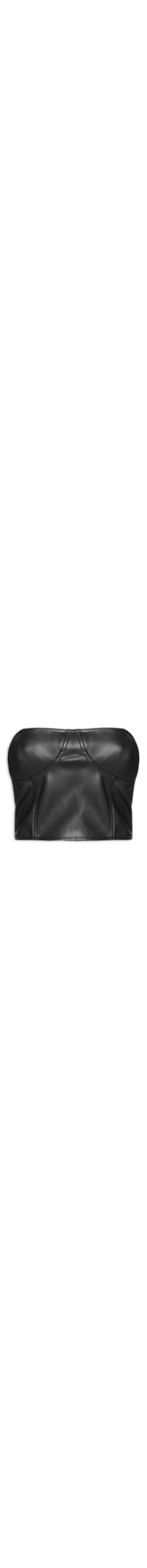 Top Like Leather - Preto