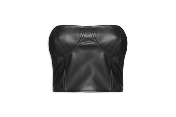 Top Like Leather - Preto 