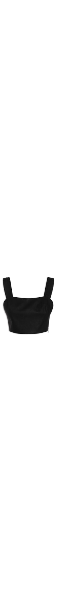 Top Linho Leve - Preto