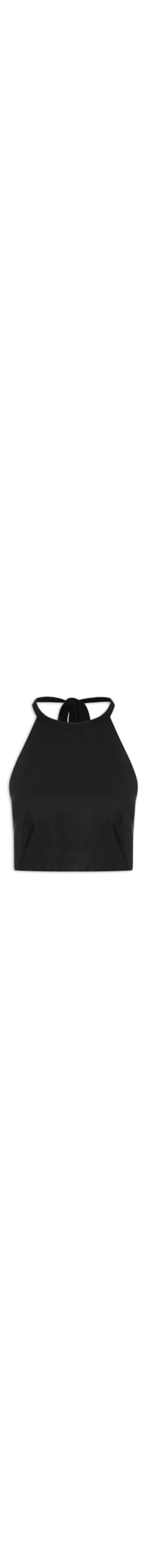 Top Linho - Preto