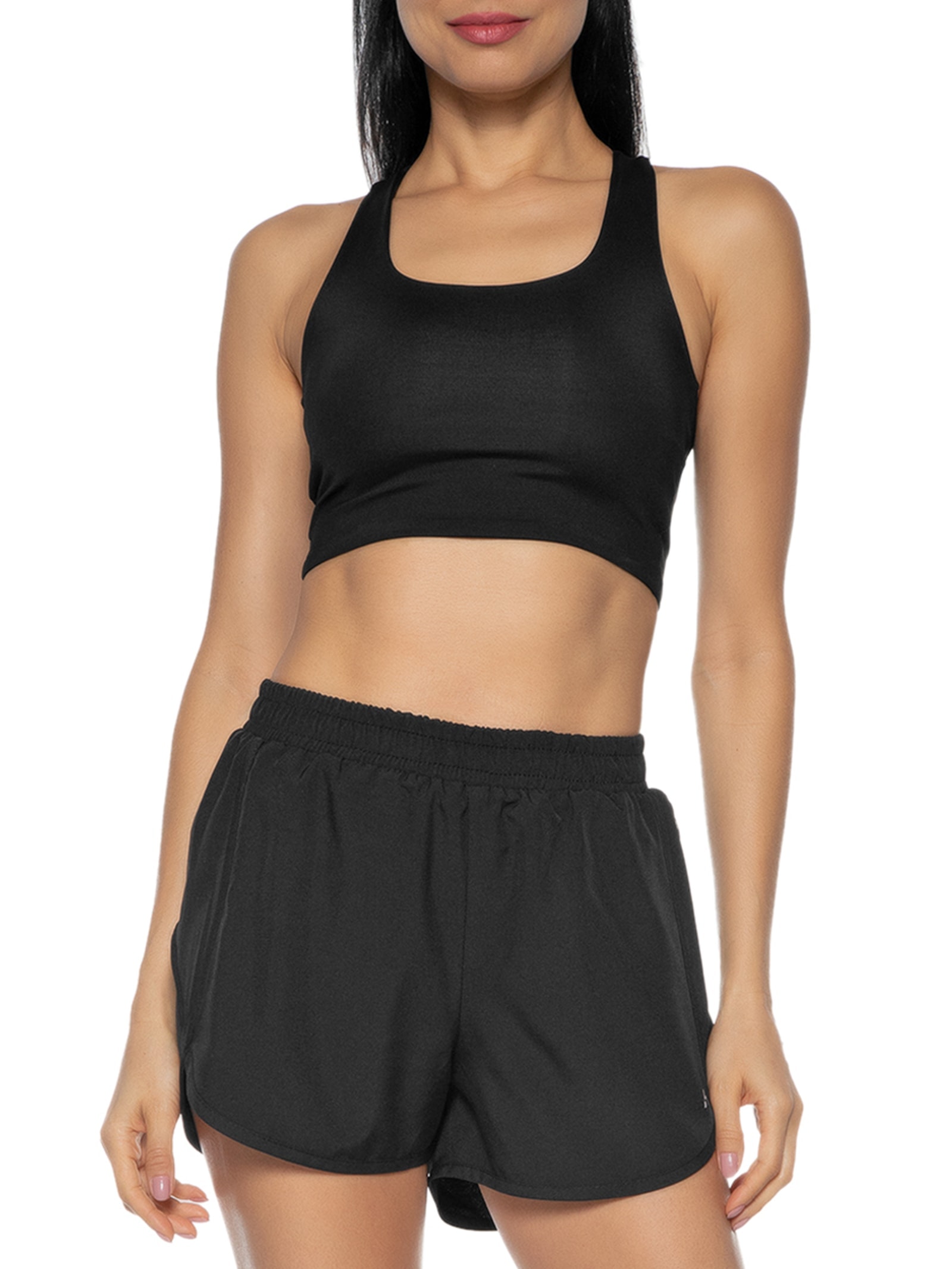 Top Liso Preto Hering Sports