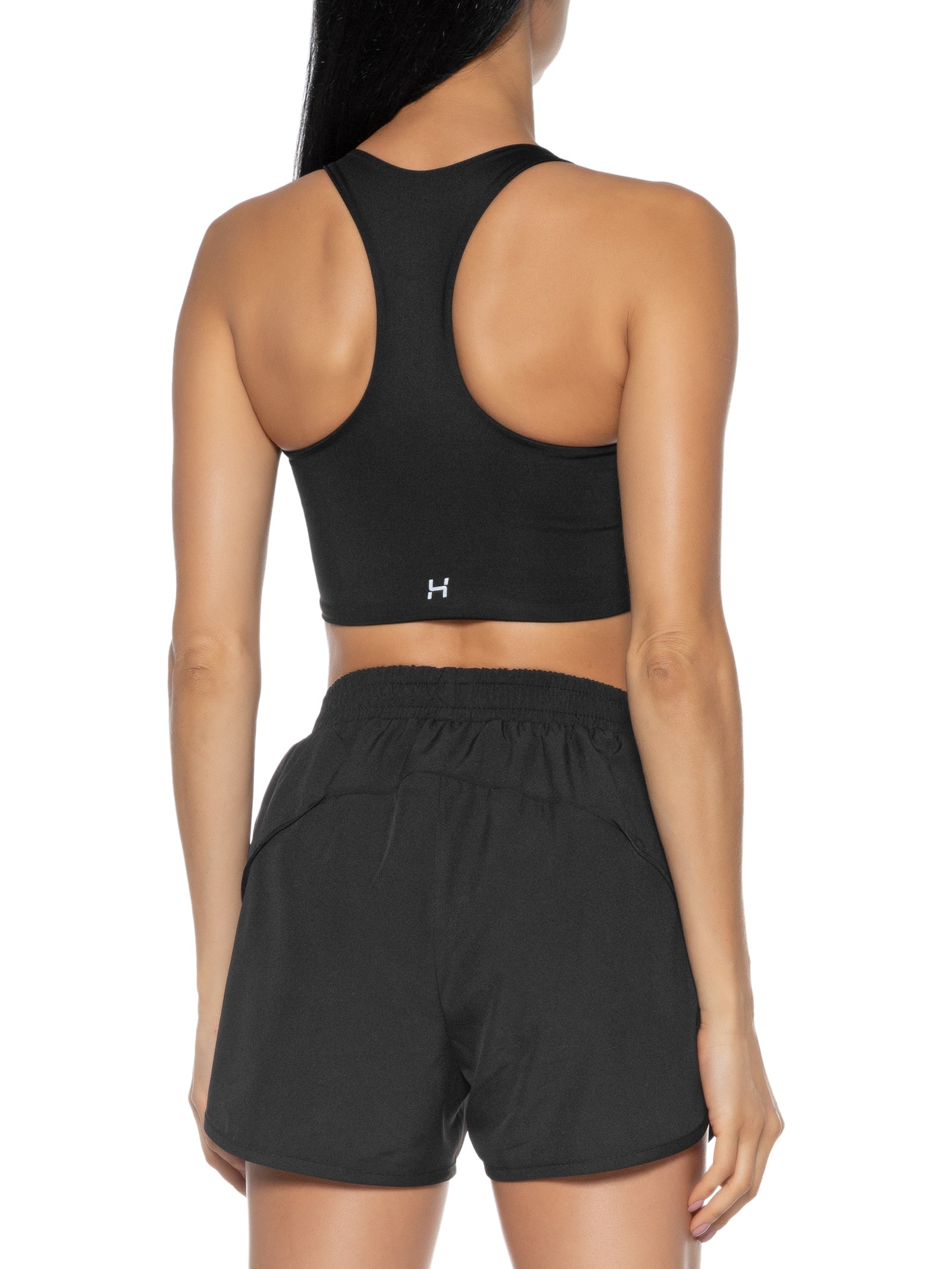 Top Liso Preto Hering Sports