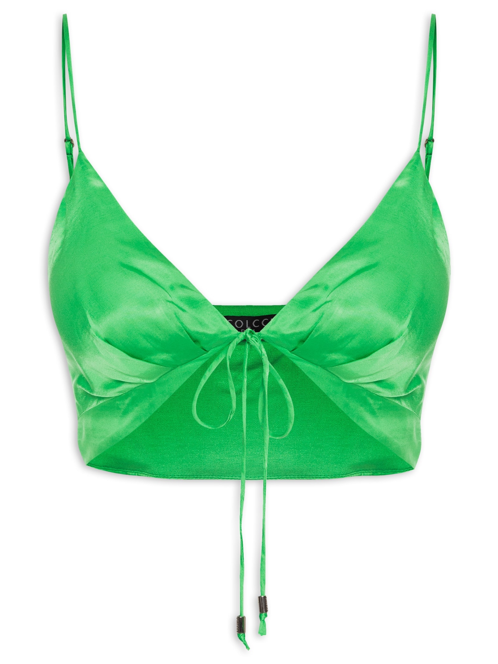 Top Liso Verde Colcci