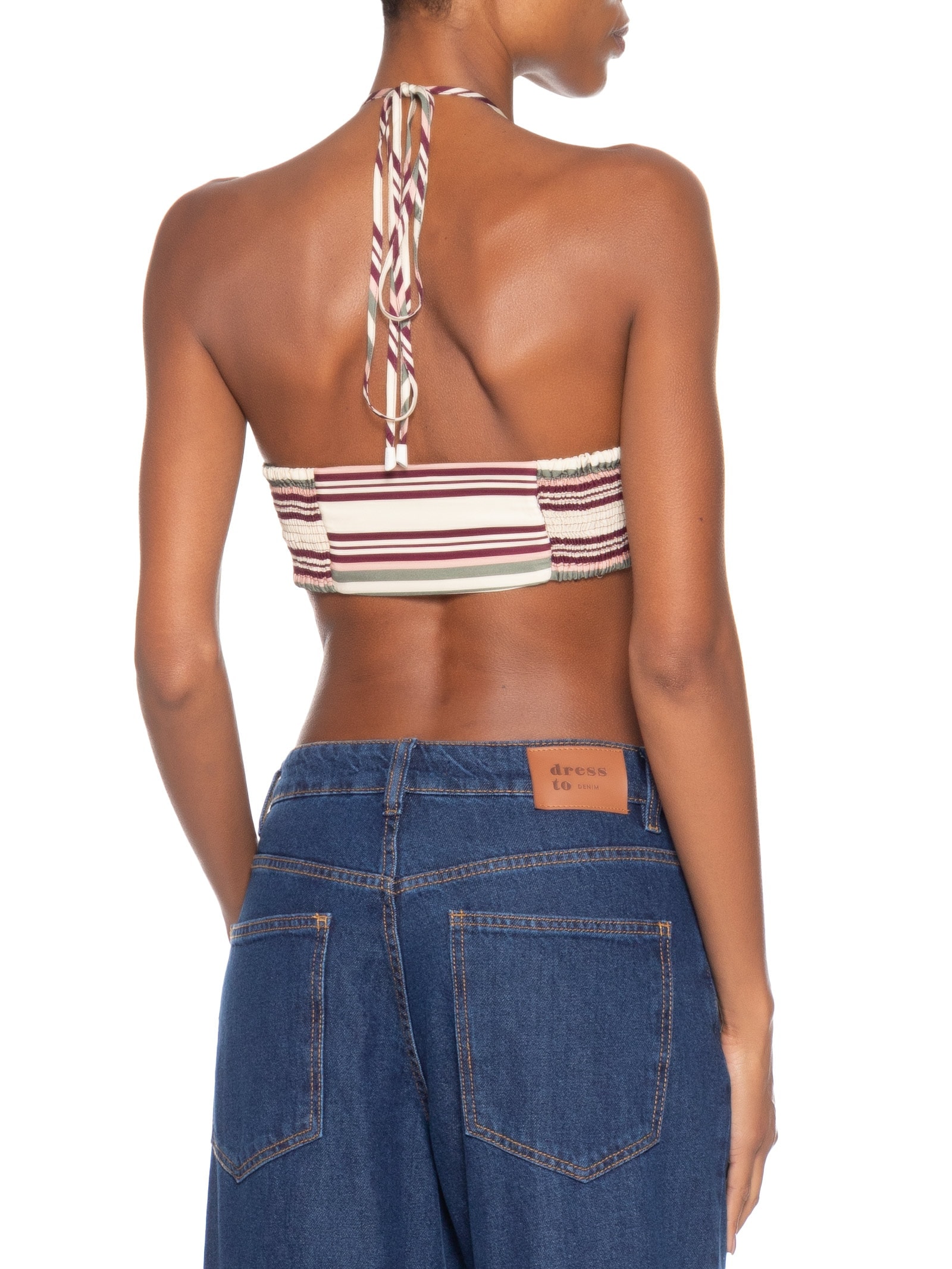 Top Listra Licor Bege Farm