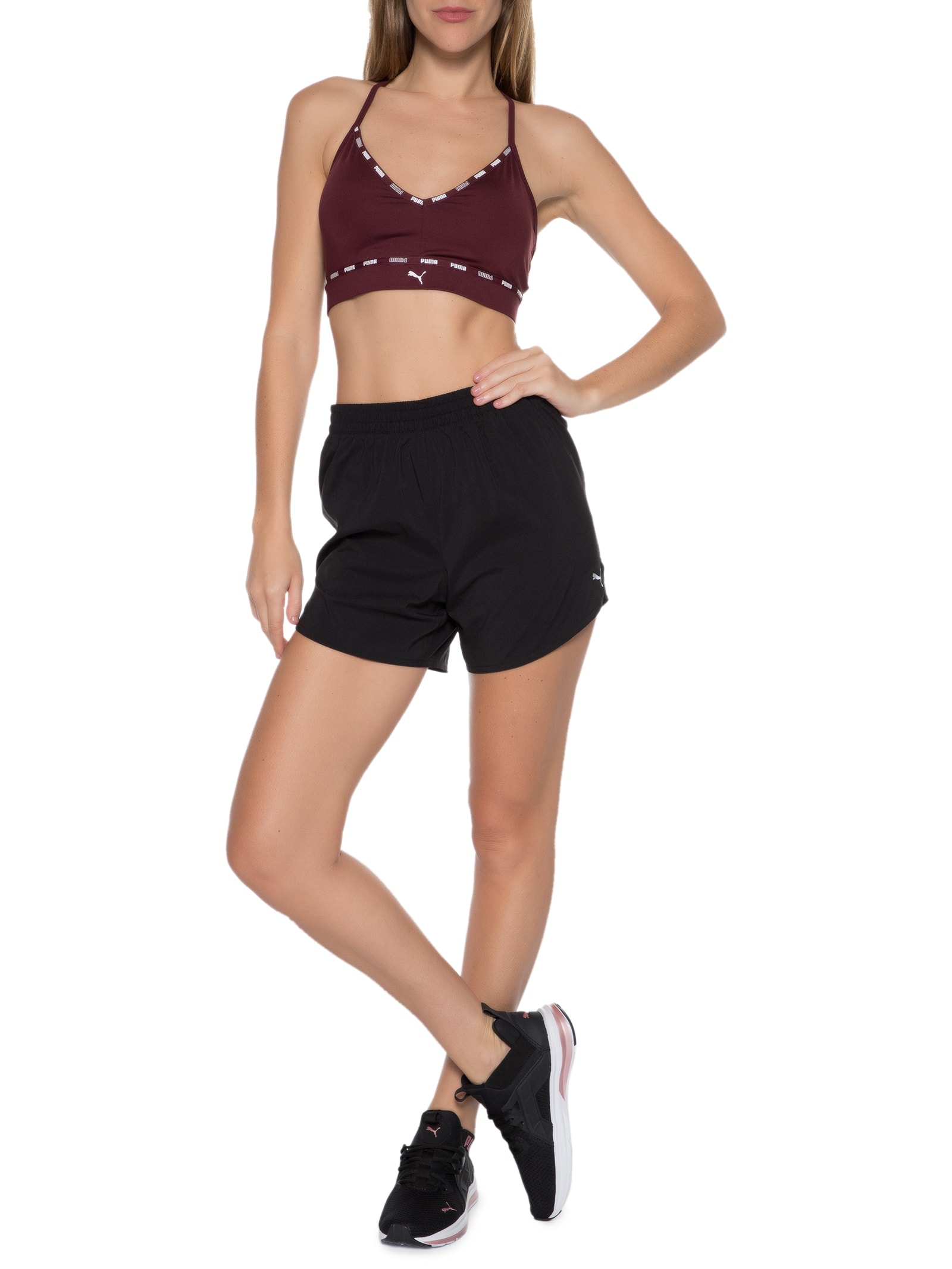 Top Low Impact Strong Strappy Bra Vinho Puma