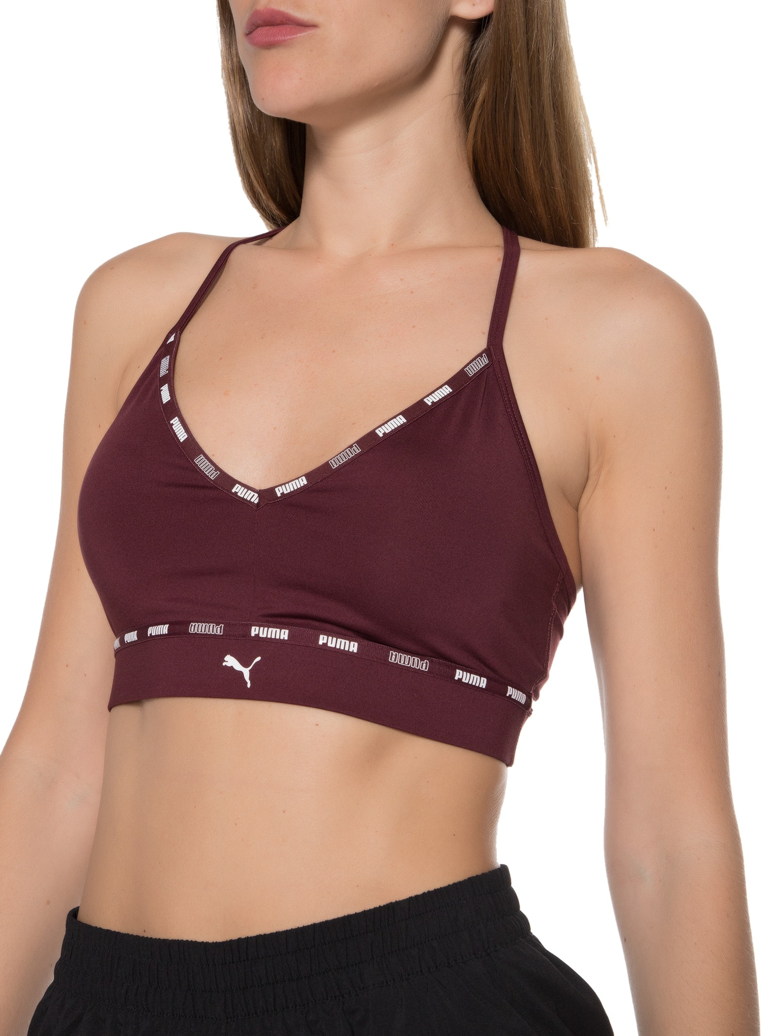 Top Low Impact Strong Strappy Bra Vinho Puma