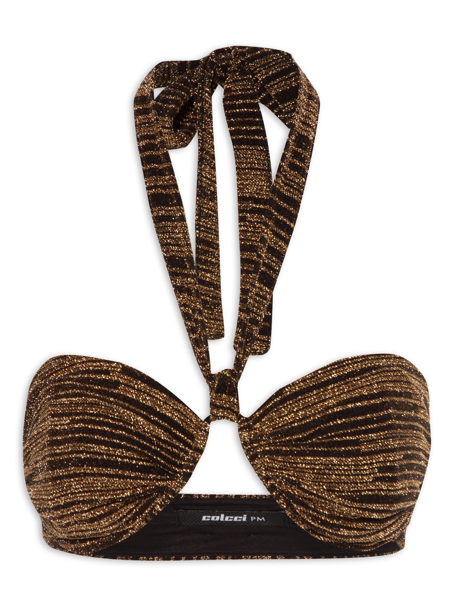 Top Lurex Dourado Colcci