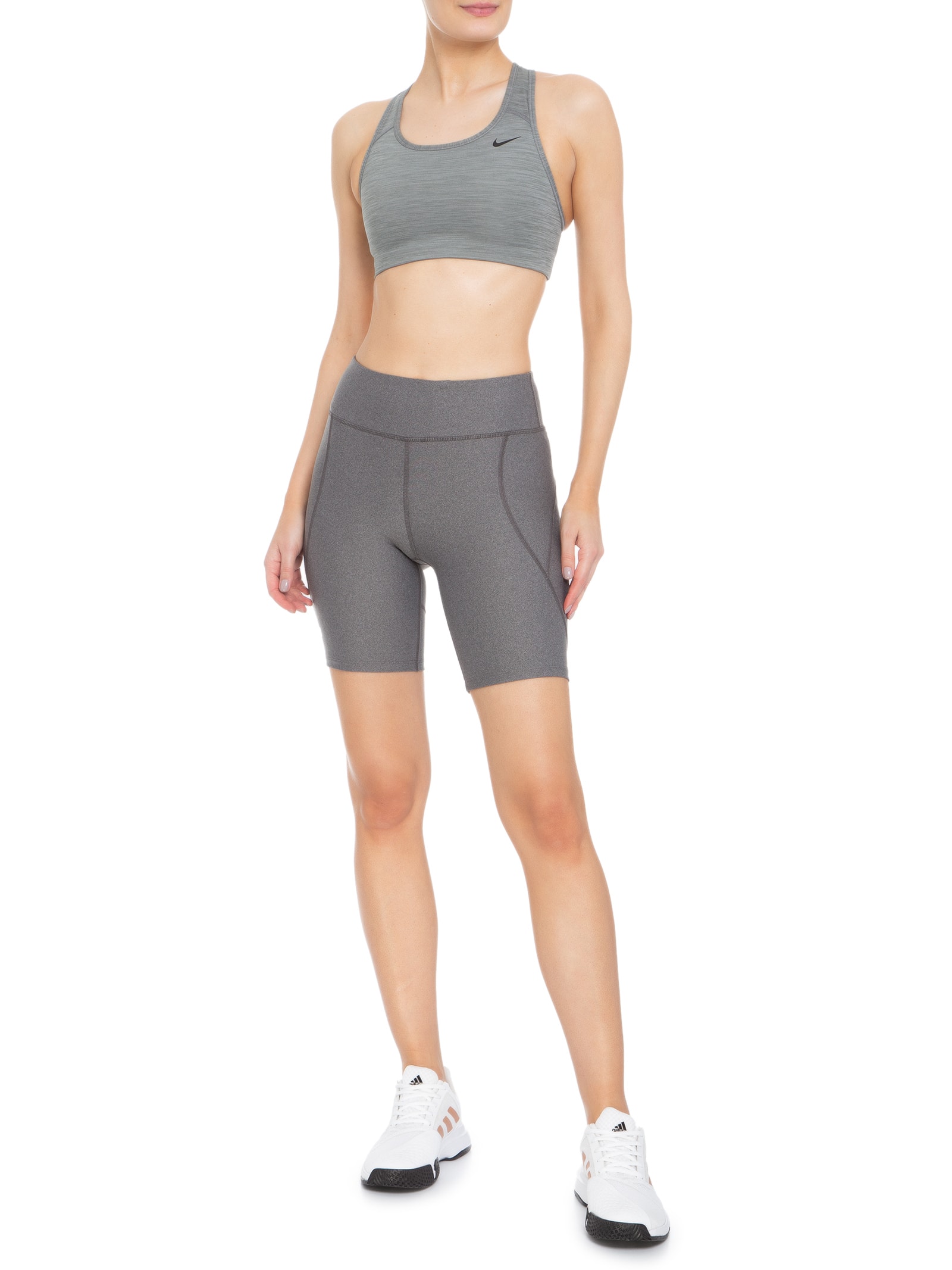 Top Med Non Pad Cinza Nike