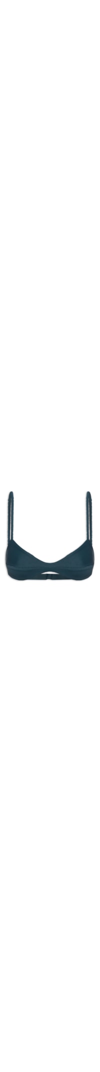 Top Monica Nervura - Azul