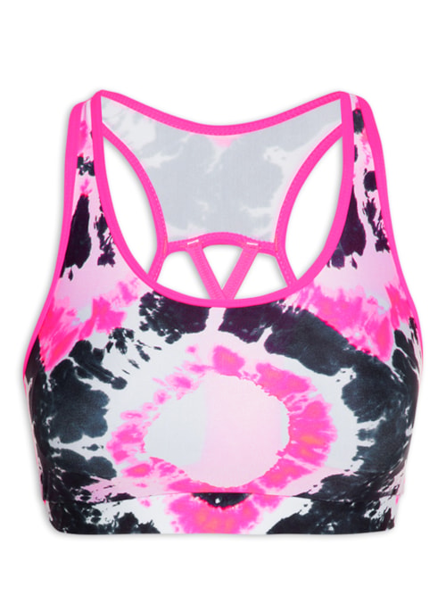 Top Nadador Estampado - Rosa