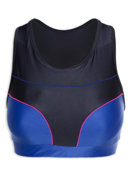 Top Nadador Liso – Azul