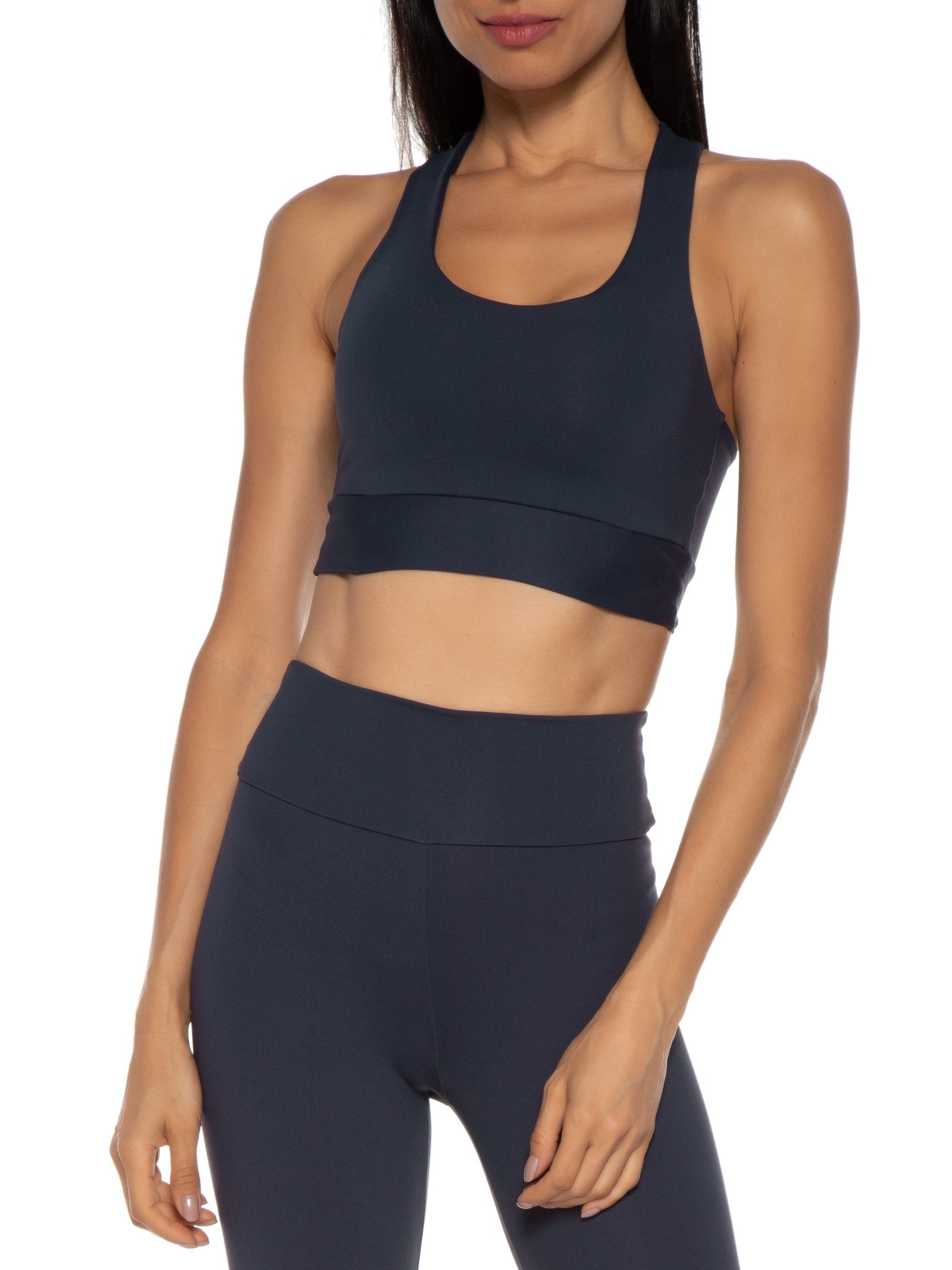Top Nadador Liso Azul Body For Sure
