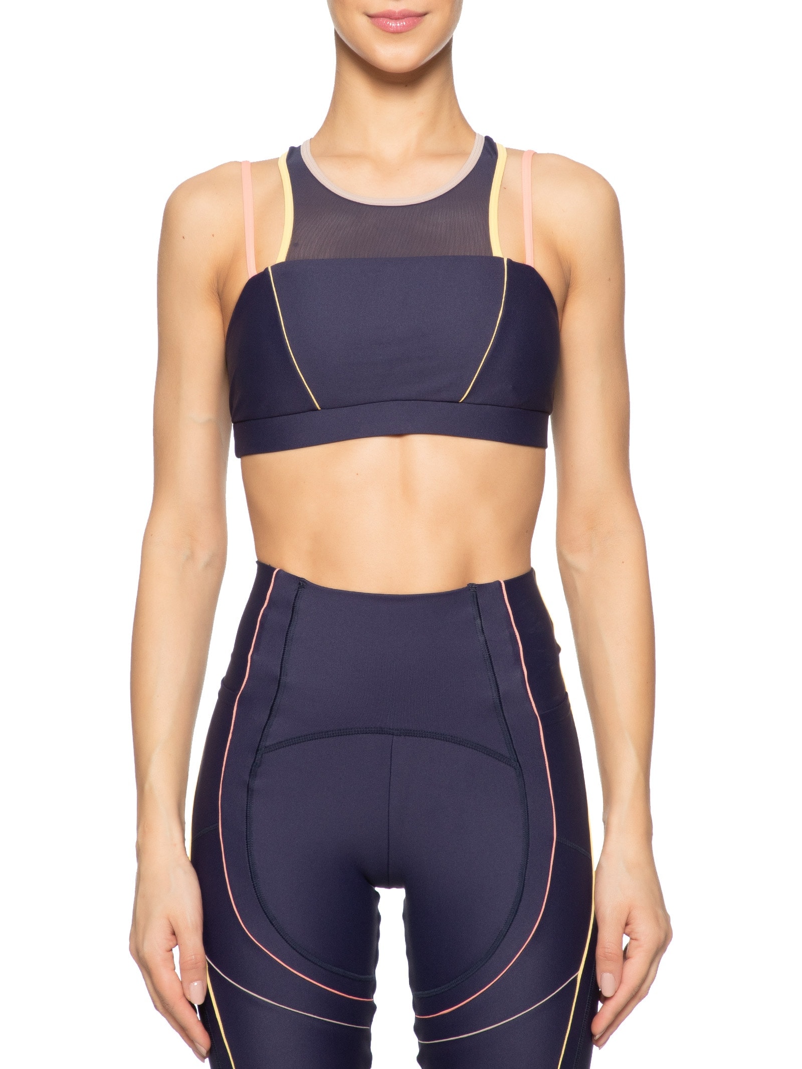 Top Nadador Liso Azul Body For Sure