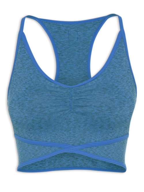 Top Nadador Liso - Azul