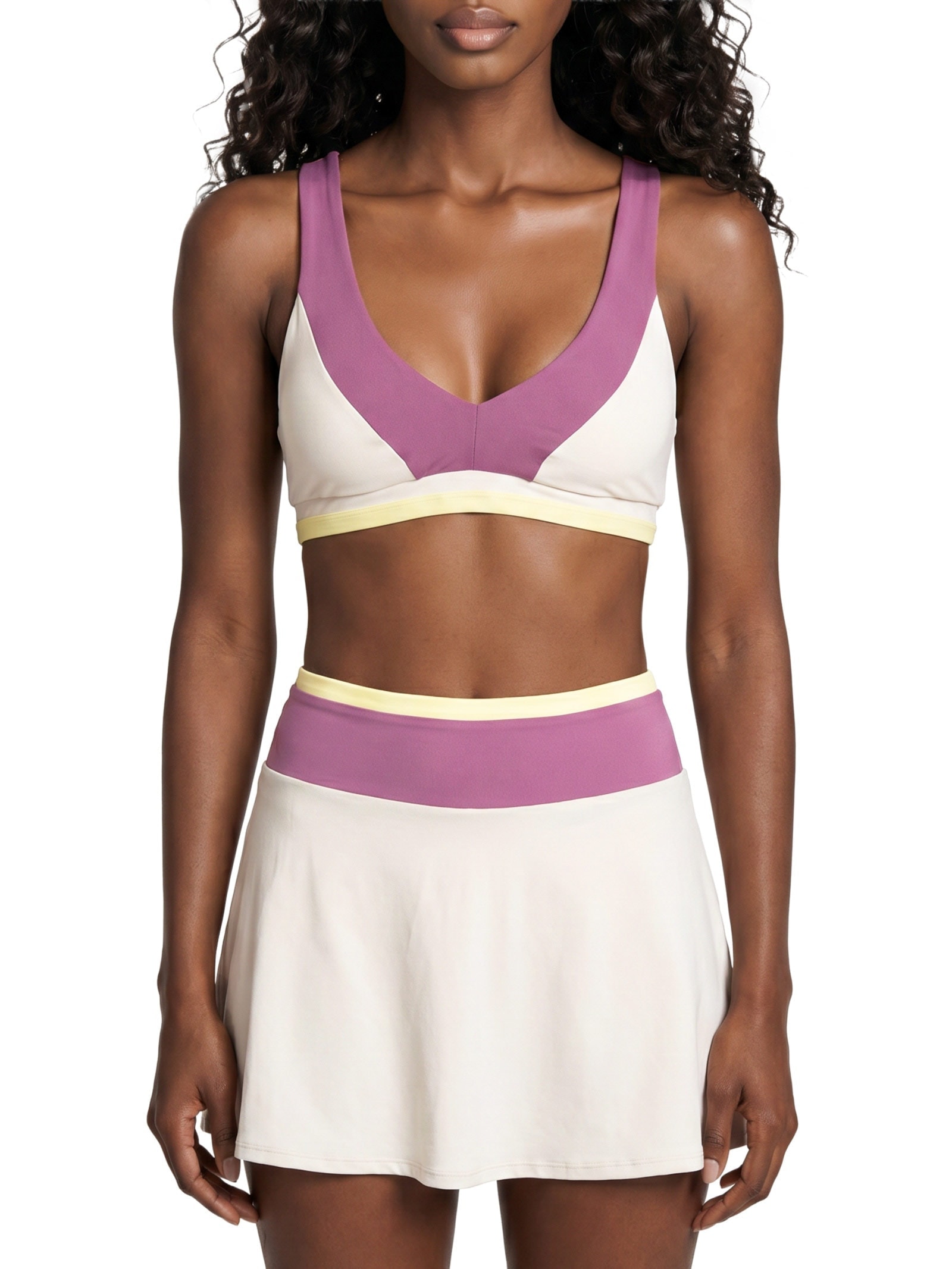 Top Nadador Liso Branco Body For Sure