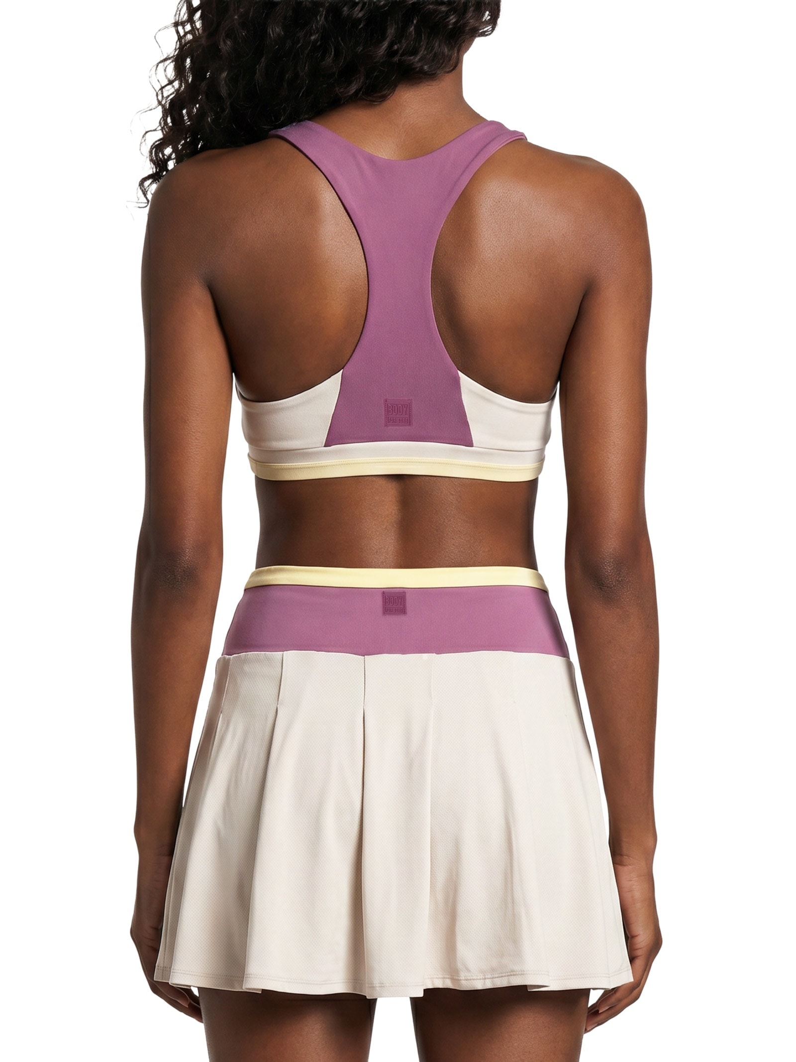 Top Nadador Liso Branco Body For Sure