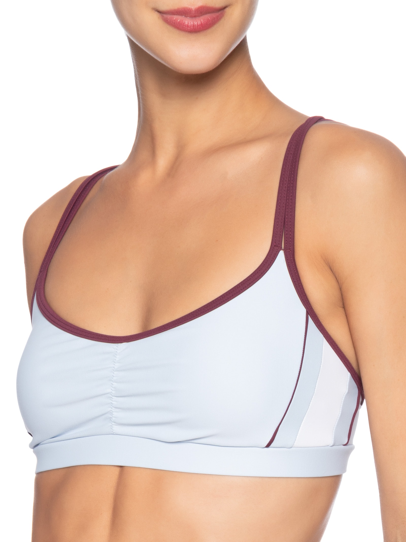 Top Nadador Liso Golf Azul Body For Sure