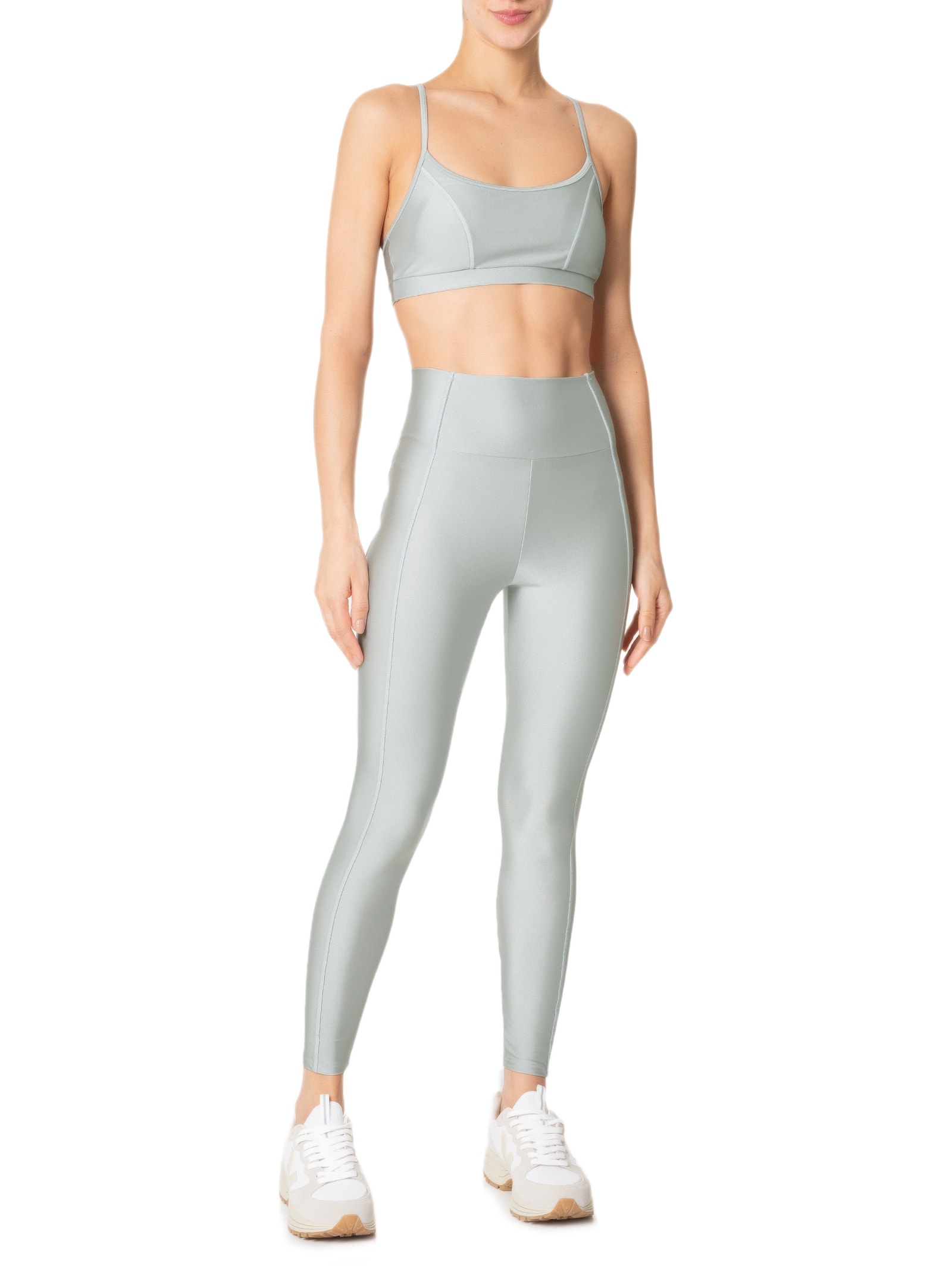 Top Nadador Liso Holistic Cinza Body For Sure