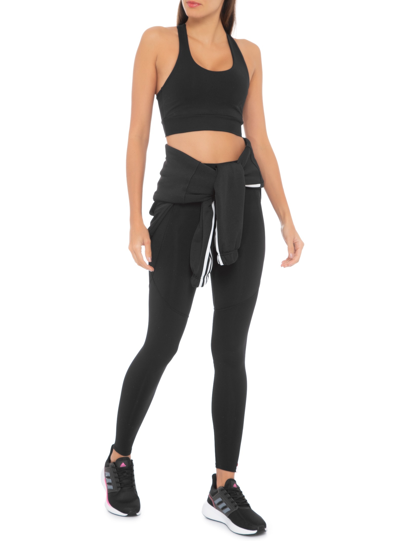 Top Nadador Liso Preto  Body For Sure