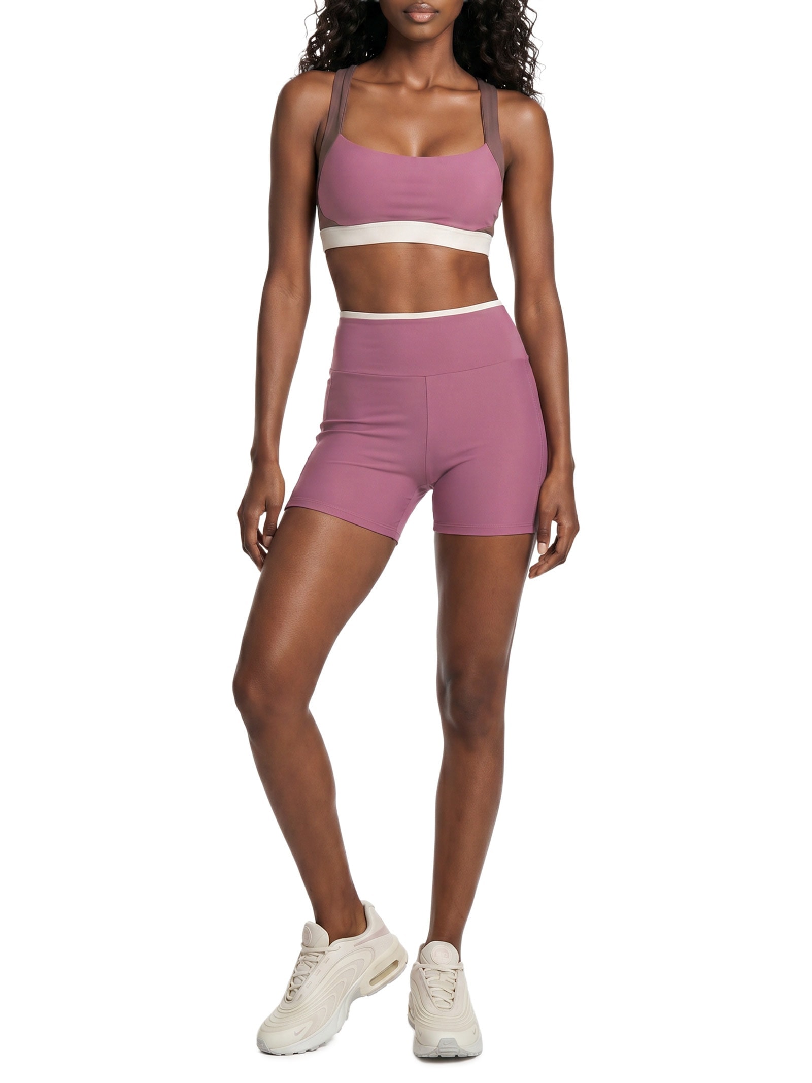 Top Nadador Liso Roxo Body For Sure