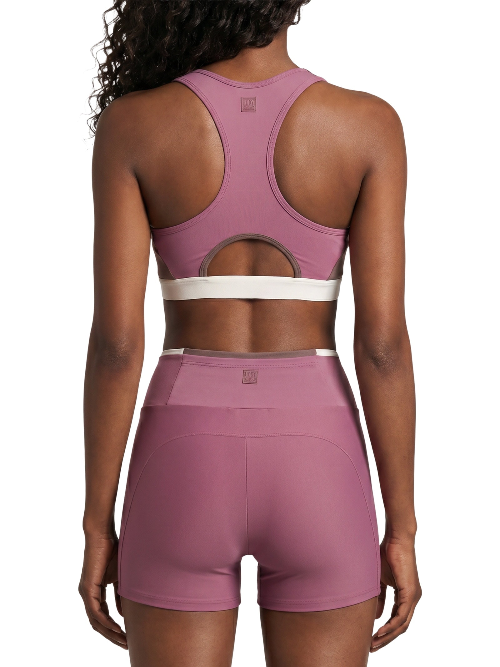 Top Nadador Liso Roxo Body For Sure