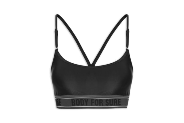Top Nadador Liso True Connection - Preto