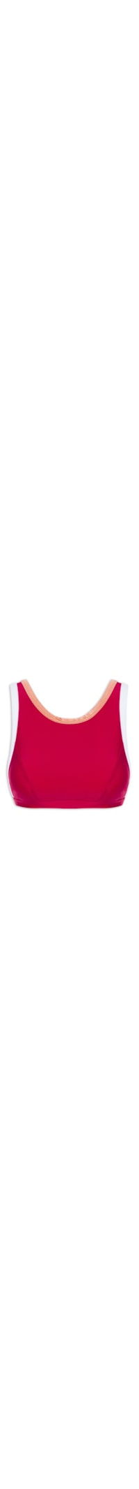 Top Nadador Liso - Vermelho