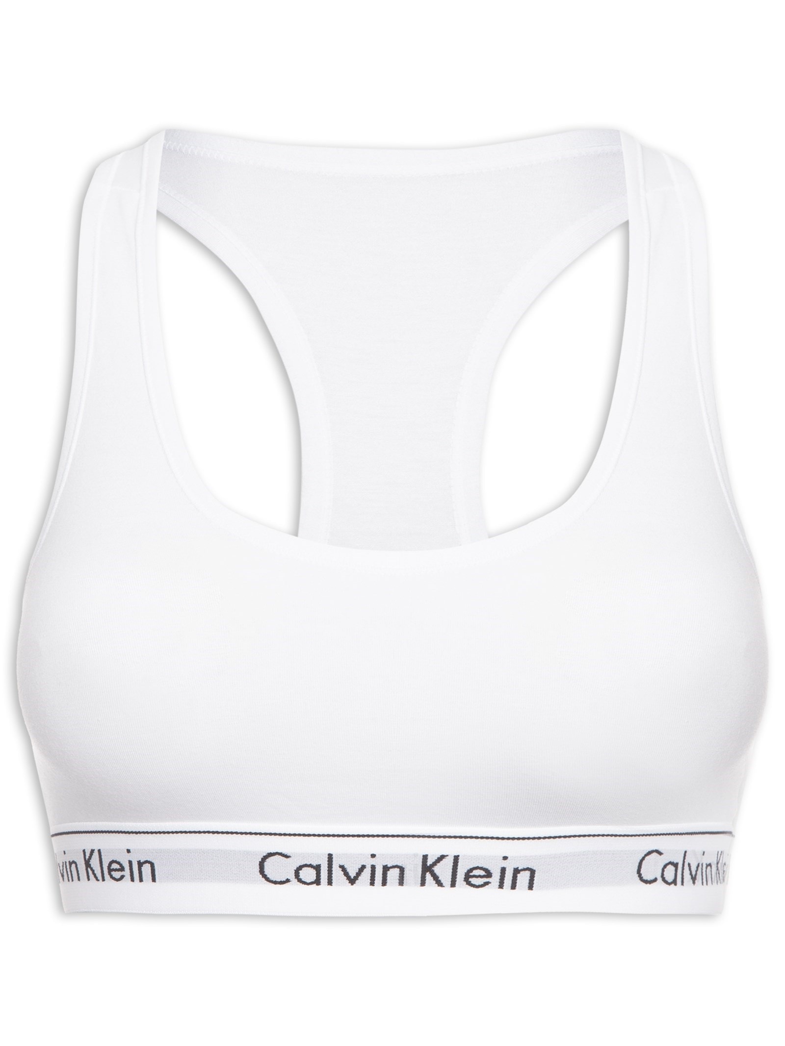 Top Nadador Modern Cotton Branco Calvin Klein Underwear