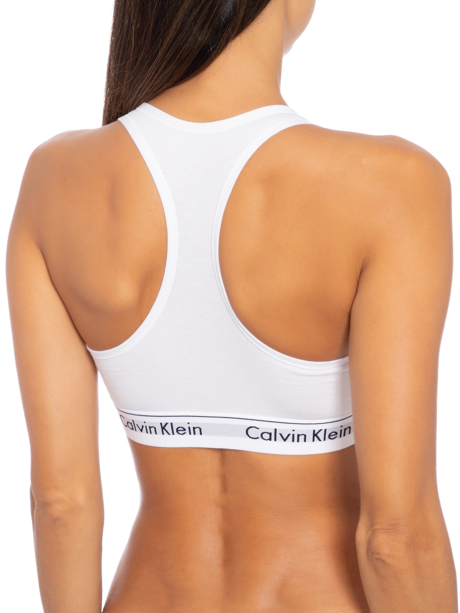 Top Nadador Modern Cotton Branco Calvin Klein Underwear