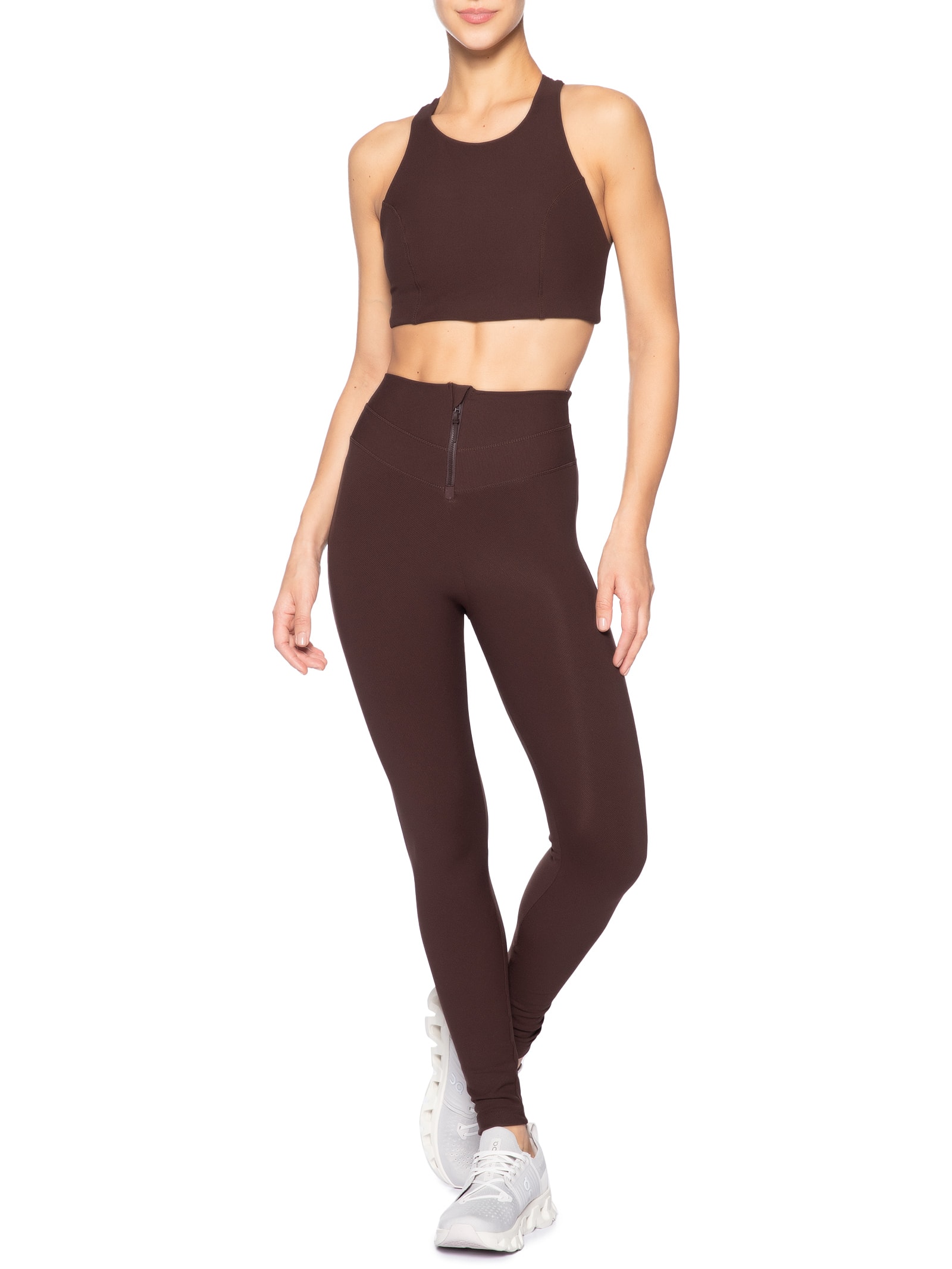Top Neoprene Line Marrom Live!
