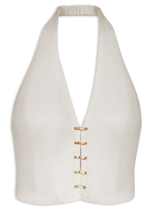 Top Noe Detalhe – Branco