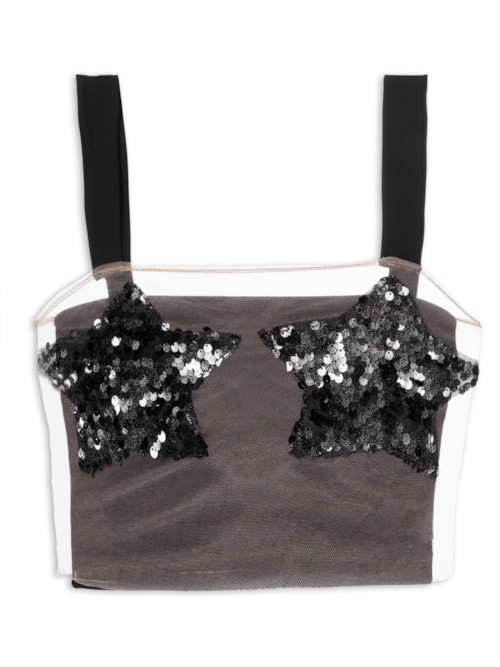 Top Patches Estrela – Preto